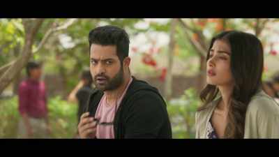 Then ask.
Don't give me such cute looks. - Aravinda Sametha... Veera Raghava