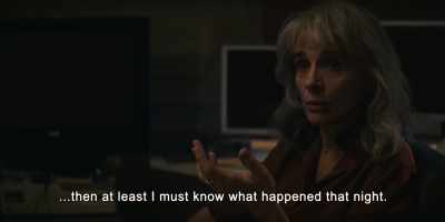 ...then at least I must know
what happened that night. - The Staircase