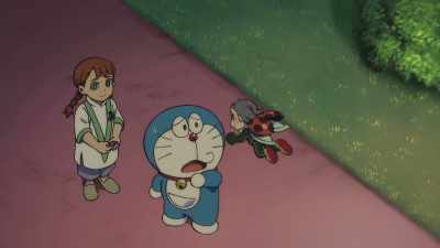 Then both fame and the bounty would've been mine. - Doraemon the Movie: Nobita's Sky Utopia