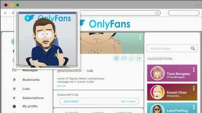 Then you can hashtag that, - South Park (Not Suitable for Children)