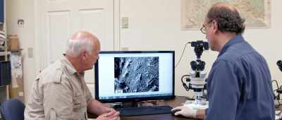 ... then you can see, using scanning electron microscopy, - Is Genesis History?