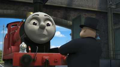 Then you can work on Thomas'’
branch line today, James! - Thomas & Friends: Journey Beyond Sodor