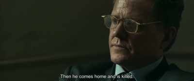 Then he comes home and is killed. - The Marco Effect