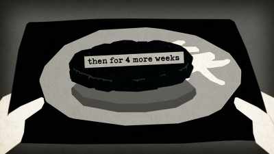 Then, for four more weeks,
I hurt so bad - The Lady and the Dale