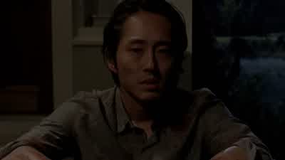 Then Glenn distracted him. - The Walking Dead