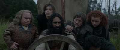 Then, you guys just
lift up the wagon - Willow