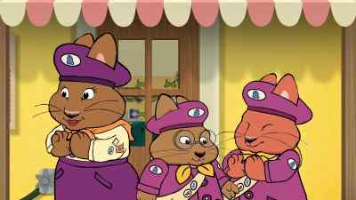 Then you have to leap
through this hoop - Max and Ruby