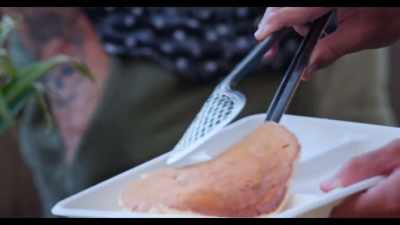 Then we have macadamia nut
banana pancakes - Somebody Feed Phil