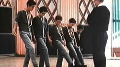 Then you have your manager
also in the same house. - Larger than Life: Reign of the Boybands