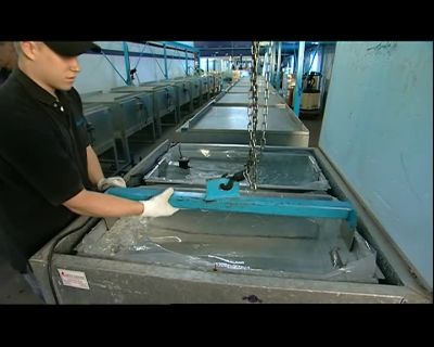 THEN HE ATTACHES A LIFTING BAR - How It's Made