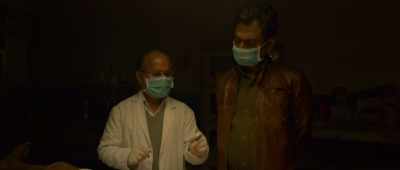Then he was bludgeoned repeatedly
on the head, with the same gun. - Raat Akeli Hai