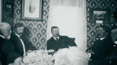 Then he has two hours every
afternoon where he's exercising. - Theodore Roosevelt