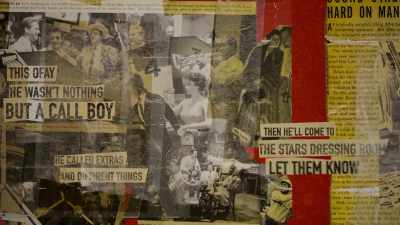 Then he'll come
to the stars' dressing room, - Louis Armstrong's Black & Blues