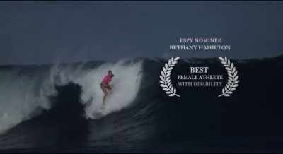 Then I found out
that I was nominated - Bethany Hamilton: Unstoppable