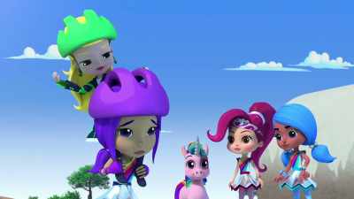 Then I get
my amazing skate park, - Rainbow Rangers