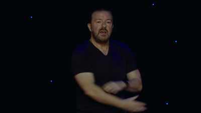 Then I go, "Can I have any nuts?" - Ricky Gervais: Humanity
