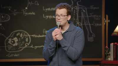 Then I have to tell my six year old son. - Hank Green: Pissing Out Cancer