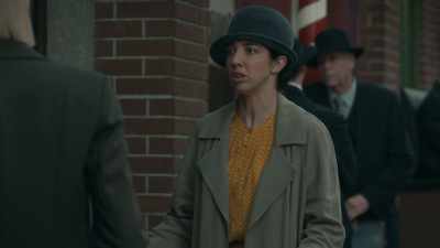 Then I rushed out to see what - Frankie Drake Mysteries