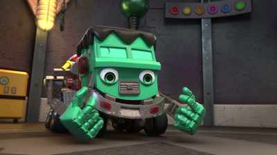 Then I'll use my Franken-Strength - Mighty Monsterwheelies