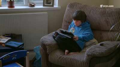 Then in a situation
when we've got a child approaching 16 - Stacey Dooley Sleeps Over