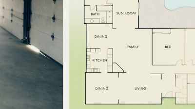 Then inside,
the first thing that will
really make a dent - Why the Heck Did I Buy This House?