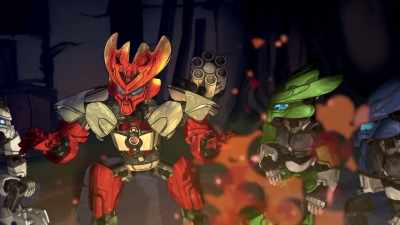 Then, it was a dark place,
overrun with evil creatures. - Lego Bionicle: The Journey to One