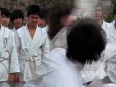 Then it's just two people who are - Bruce Lee: A Warrior's Journey