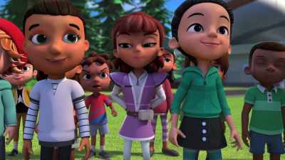 Then join us inside
for an instructional film - Ready, Jet, Go! Space Camp: The Movie