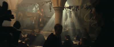 ...then lean forward slightly and touch back down. - Harry Potter and the Philosopher's Stone