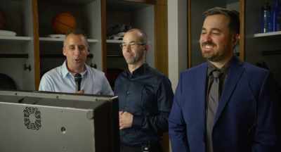 Then you lost him, and now
he's your guardian angel - Impractical Jokers: The Movie