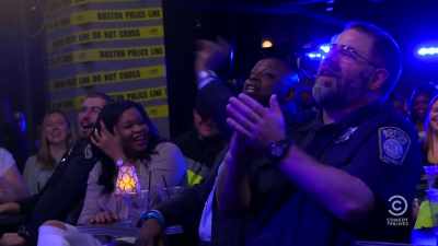 Then maybe everyone
will go to less funerals. - Jeff Ross Roasts Cops