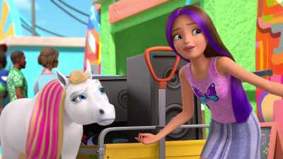 Then maybe my sisters will
finally take me seriously. - Barbie: A Touch of Magic