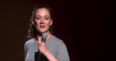 Then on the inside it's
just all broken, ugly - Jacqueline Novak: Get on Your Knees
