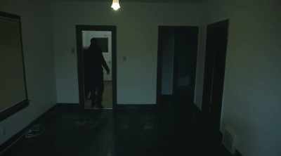 Then, psychic medium
Chris Fleming sends me a text. - Demon House