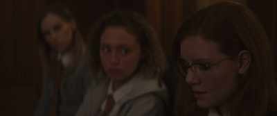 Then she ran to her room, - Seance
