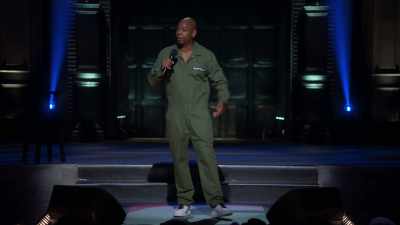 Then he said, "Hey, everybody,
I'm gonna pull my dick out." - Dave Chappelle: Sticks &amp; Stones