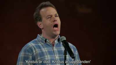 Then he said, - Mike Birbiglia: Thank God for Jokes