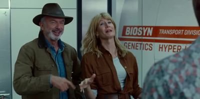 Then you said station three and I was like - Jurassic World: Dominion