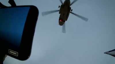 Then we saw
a government helicopter flying by - Putin: A Russian Spy Story