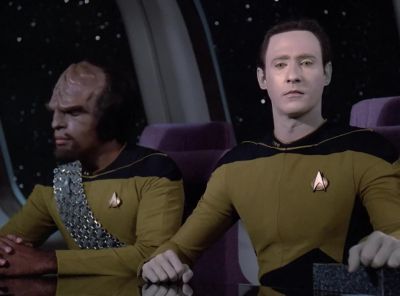 Then it seems
that the discussion is over. - Star Trek: The Next Generation