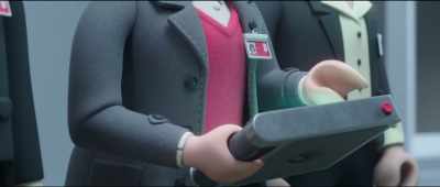 Then she is given the access code
to the computer mainframe. - Playmobil: The Movie