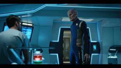 Then they start shaving down
the tips of your fingers. - Star Trek: Discovery