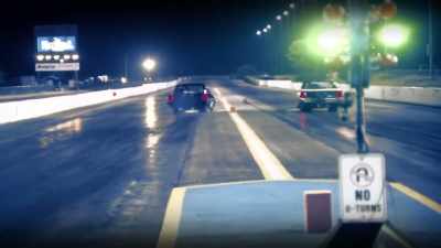 Then it starts to move
to the right. - Street Outlaws No Prep Kings Team Attack