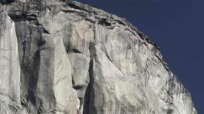 Then he starts
speed climbing these routes, - The Dawn Wall