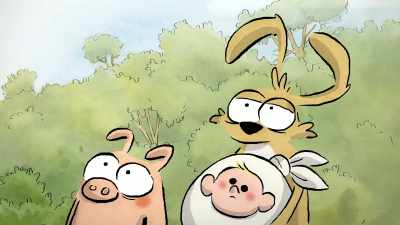 Then you take the second to
the right, then another right. - The Big Bad Fox and Other Tales