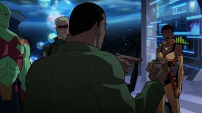 Then this talking
ring flew on my finger - Green Lantern: Beware My Power