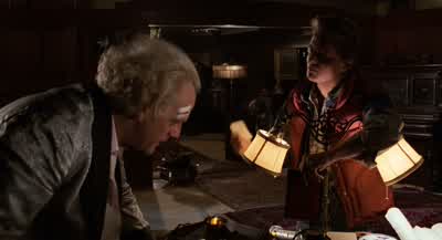 Then tell me future boyWho's President of the United States in 1985Ronald ReaganRonald Reagan The actorThen who's vice president Jerry LewisI suppose Jane Wyman is the First LadyWhoa Wait DocAnd Jack Benny is secretary of the treasuryDoc you gotta listen - Back to the Future