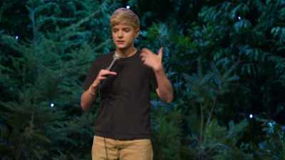 Then, thank God, we start chatting,
it's going well, we're getting along. - Mae Martin: SAP