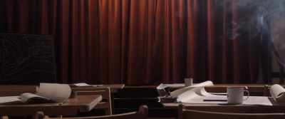 Then the commanding officer
would pull back a curtain - Lancaster