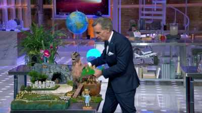 Then the dinosaurs emerged,
the ancient dinosaurs. - Bill Nye Saves the World